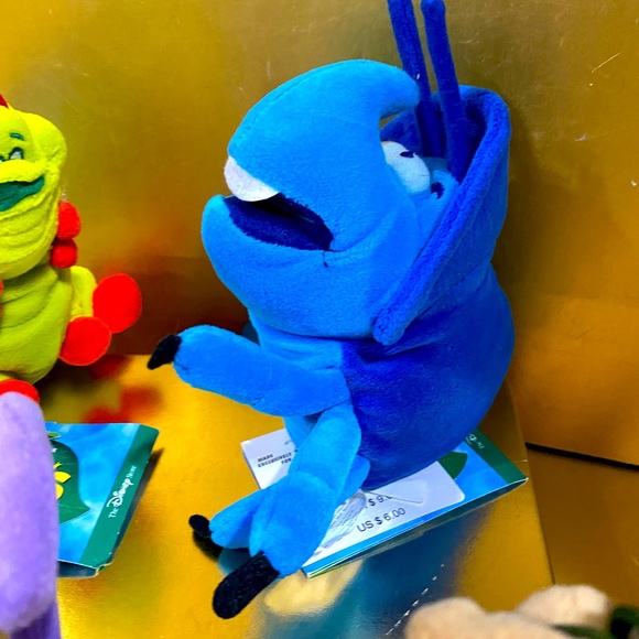 DISNEY EXCLUSIVE NWT VTG 90s BUGS LIFE BEAN BAG PLUSH SET (5) ADORABLE - Picture 8 of 15